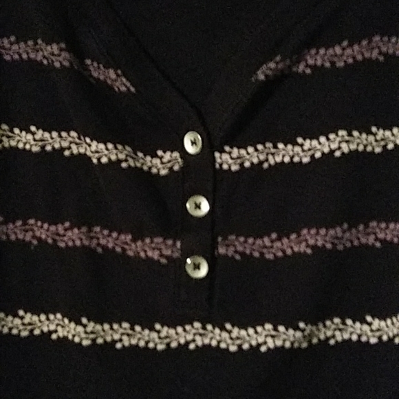 Women's Croft & Barrow 3/4 Sleeve Top - Picture 2 of 5